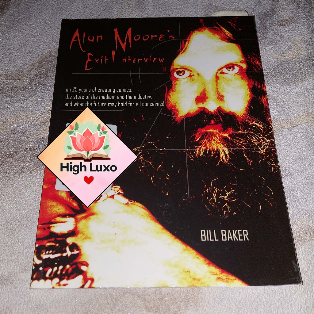 Buku Alan Moore Exit Interview Book Original Import Biography Nonfiction Comic Creator Graphic Novel