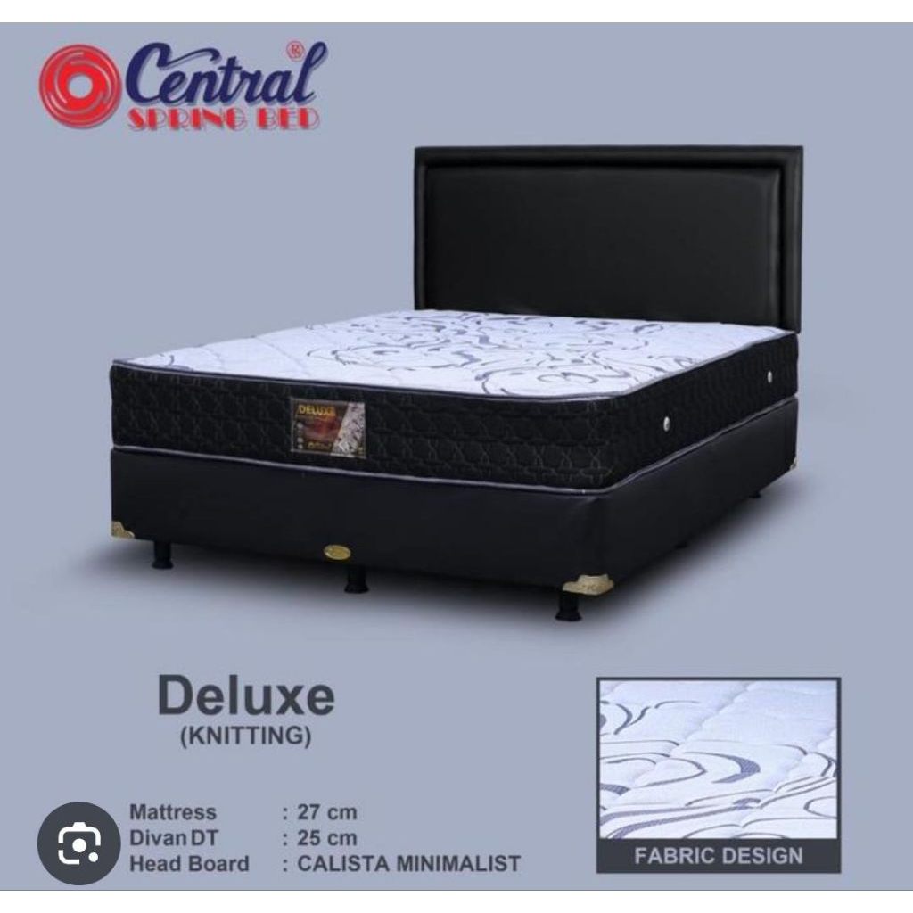 fullset central deluxe+ dipan sandaran
