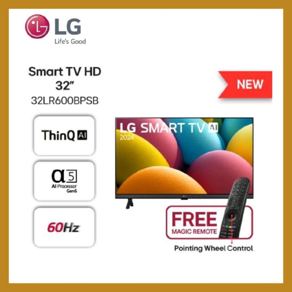 LG Smart tv Webos 32LR600BPSB 32 inch