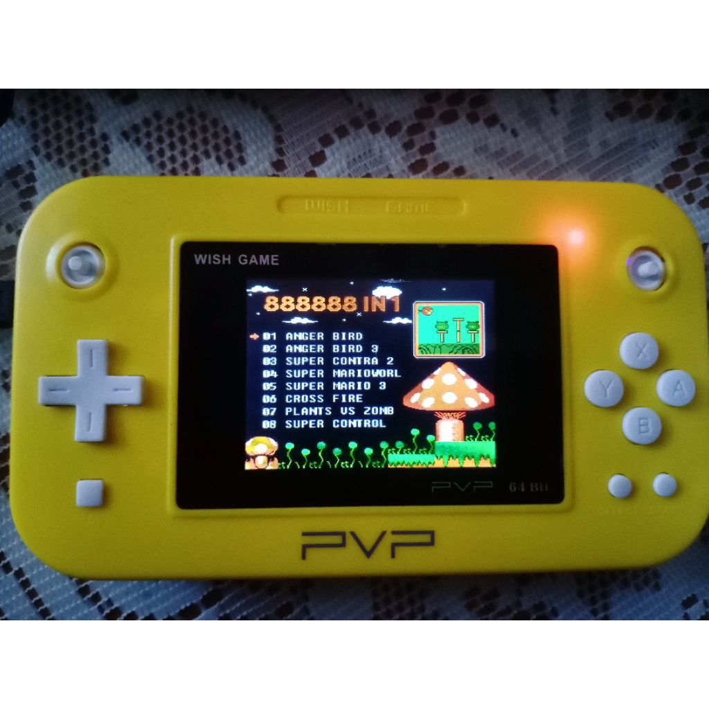 Game handheld gimbot pvp nintendo Wish game