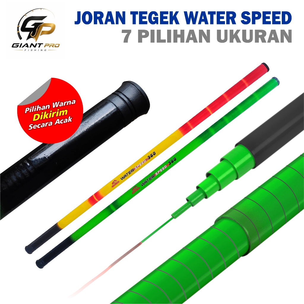 GiantProFishing JORAN TEGEK WATER SPEED PANCING tegek murah kuat ultralight lentur micro casting