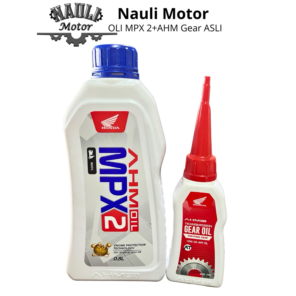 Oli Mpx2 0,8+Oli Gardan AHM Dijamin Asli