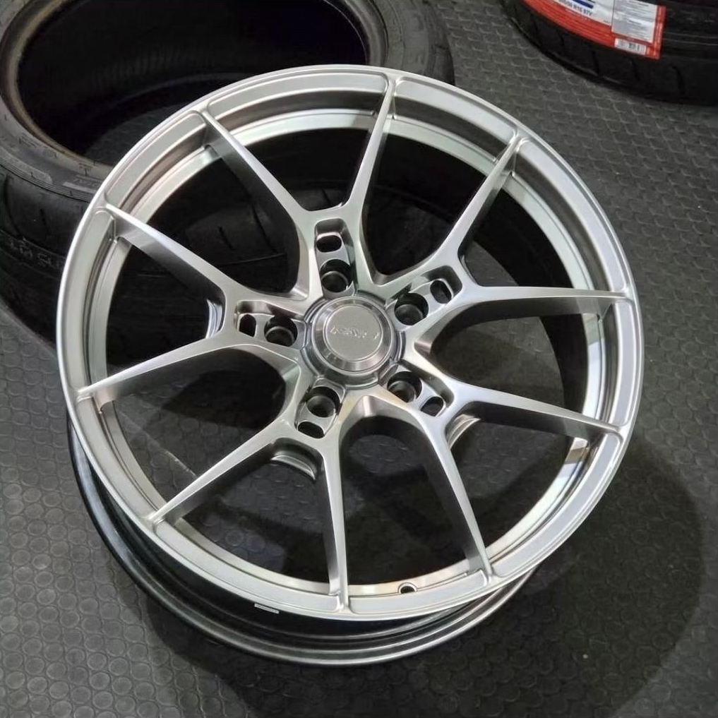velg racing mobil bmw r18 VOLKRAYS G025 PCD 5X120 velg ring 18 bmw f30 byd sealion