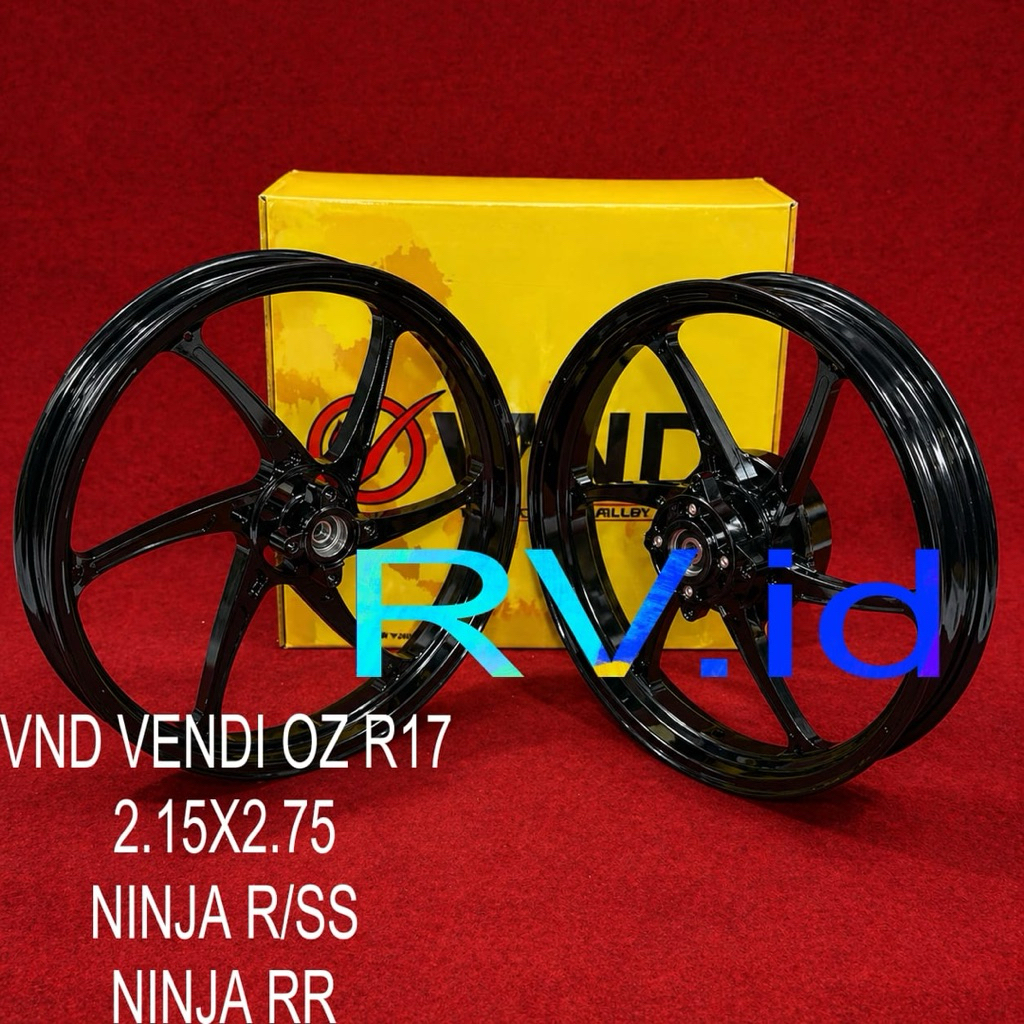 Velg Racing VND Original Vendi Oz Kawasaki Ninja 150 R / Ninja 150 Ss / Ninja 150 RR Old/ New