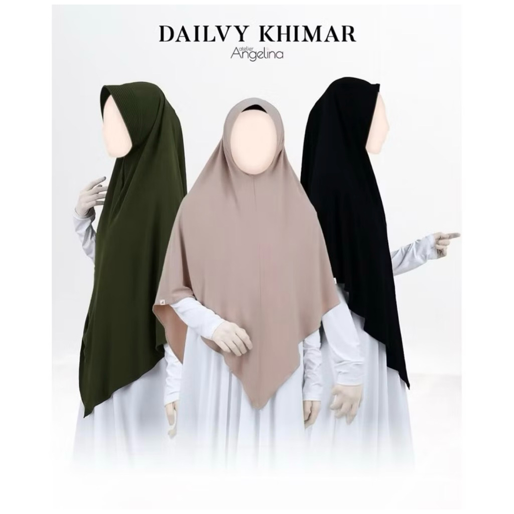 Preloved Dailvy Khimar Atelier Angelina HP size M