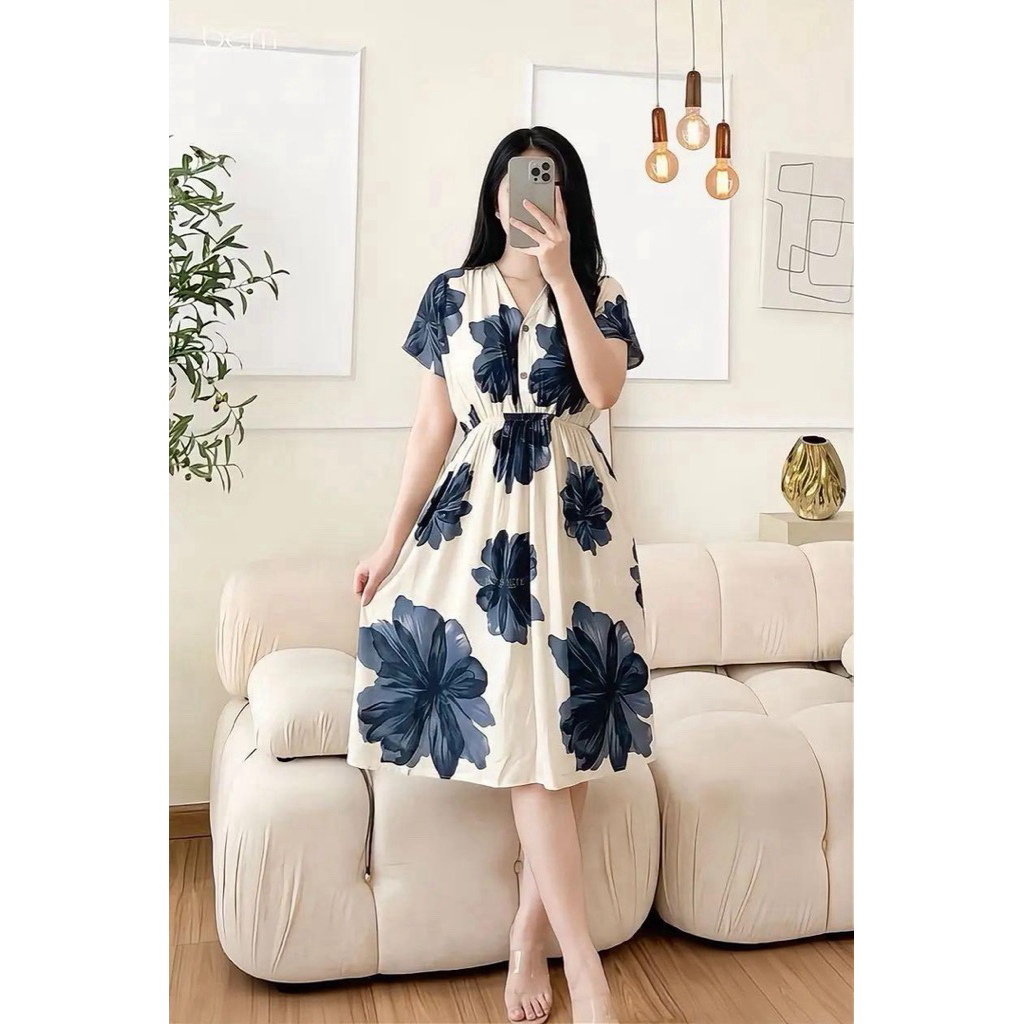 Pretty - Daster Manohara Busui || Daster Manohara Jumbo LD 120 || Daster Manohara Pendek || Daster M