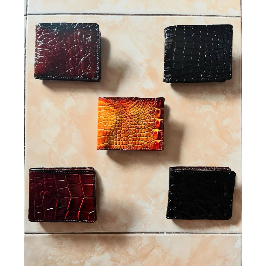 Dompet Kulit Buaya Asli