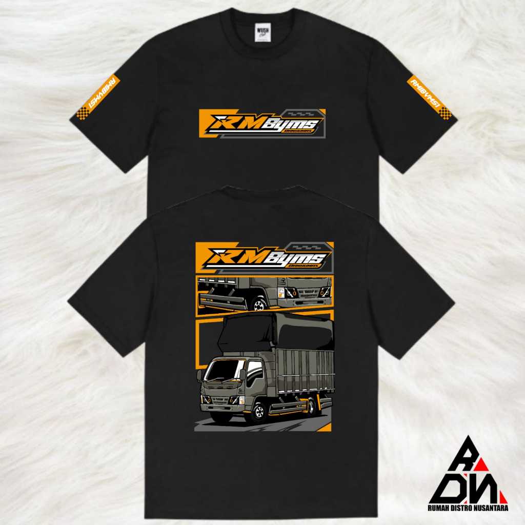 Kaos Truk RM Banyumas Baju Distro Truck Driver Katun Combed 24s Premium