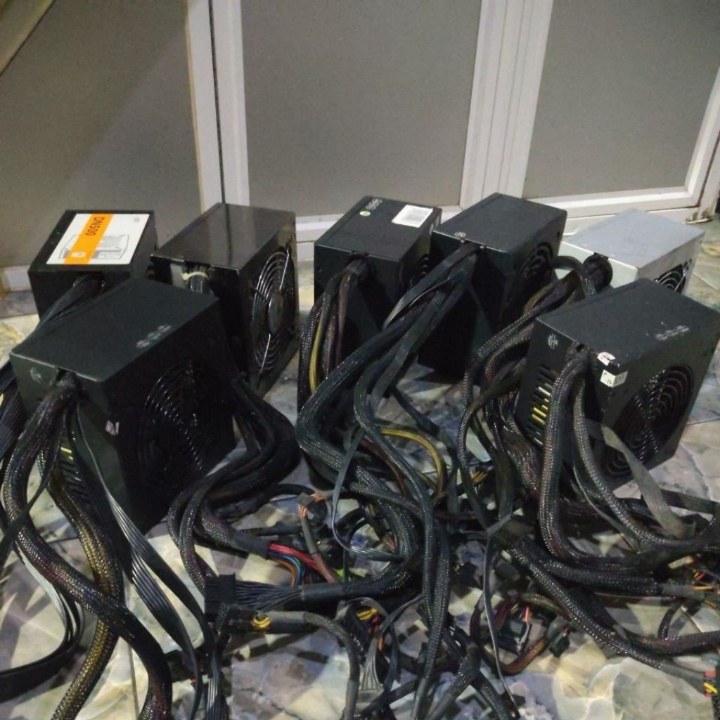 PSU/POWER SUPPLY BEKAS PURE 500W NORMAL SIAP PAKAI