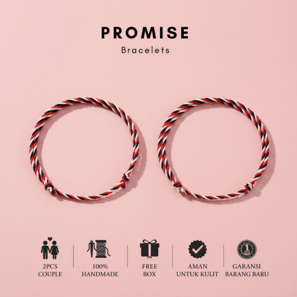 Gelang Tridatu Bali Polos Original Khas Bali