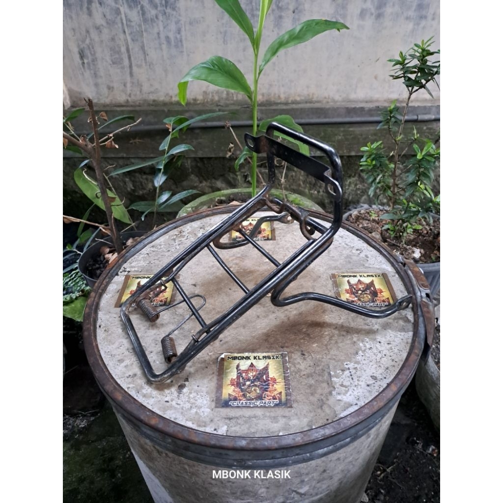 rak kranjang jepit suzuki rc 80 rc 100 bravo crystal ORIGINAL rak kranjang jepit rc80 rc100 rc110 rc