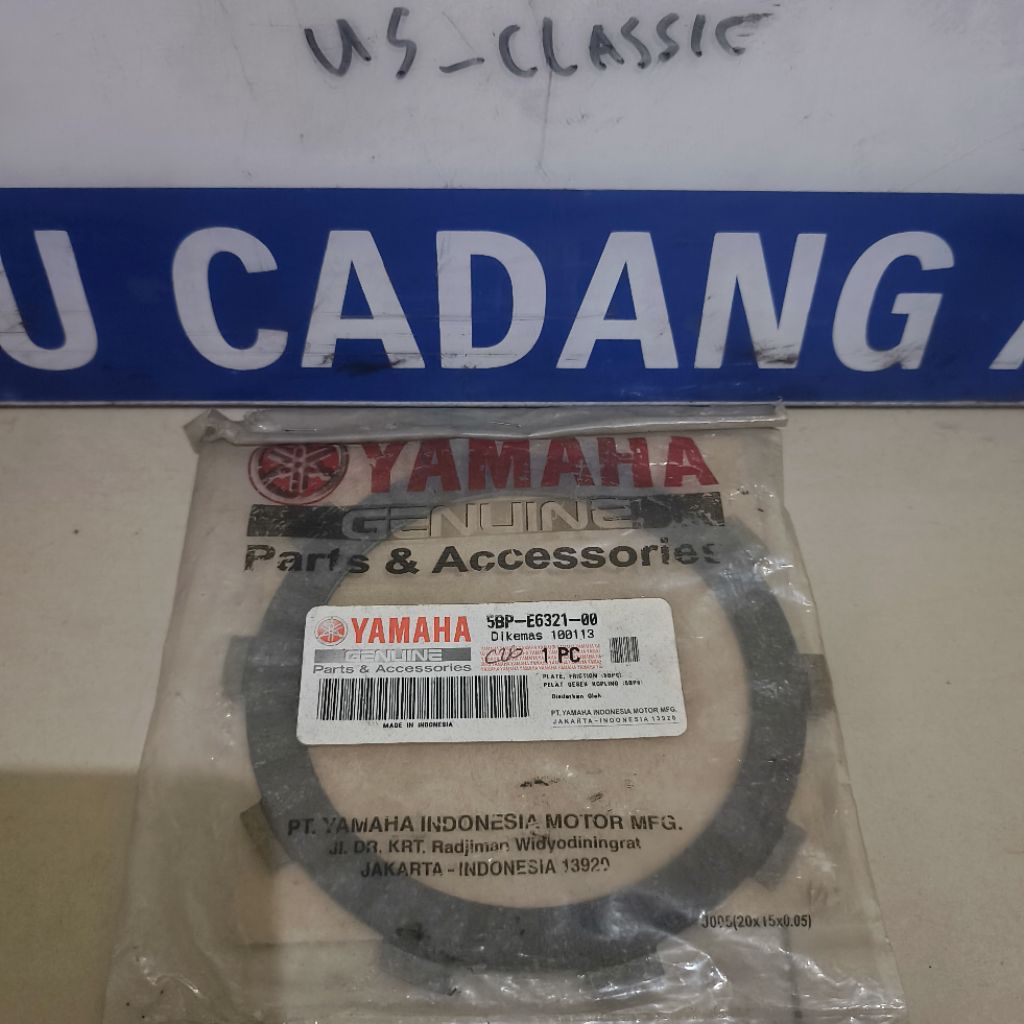 Kampas Kopling Yamaha Scorpio Z Original