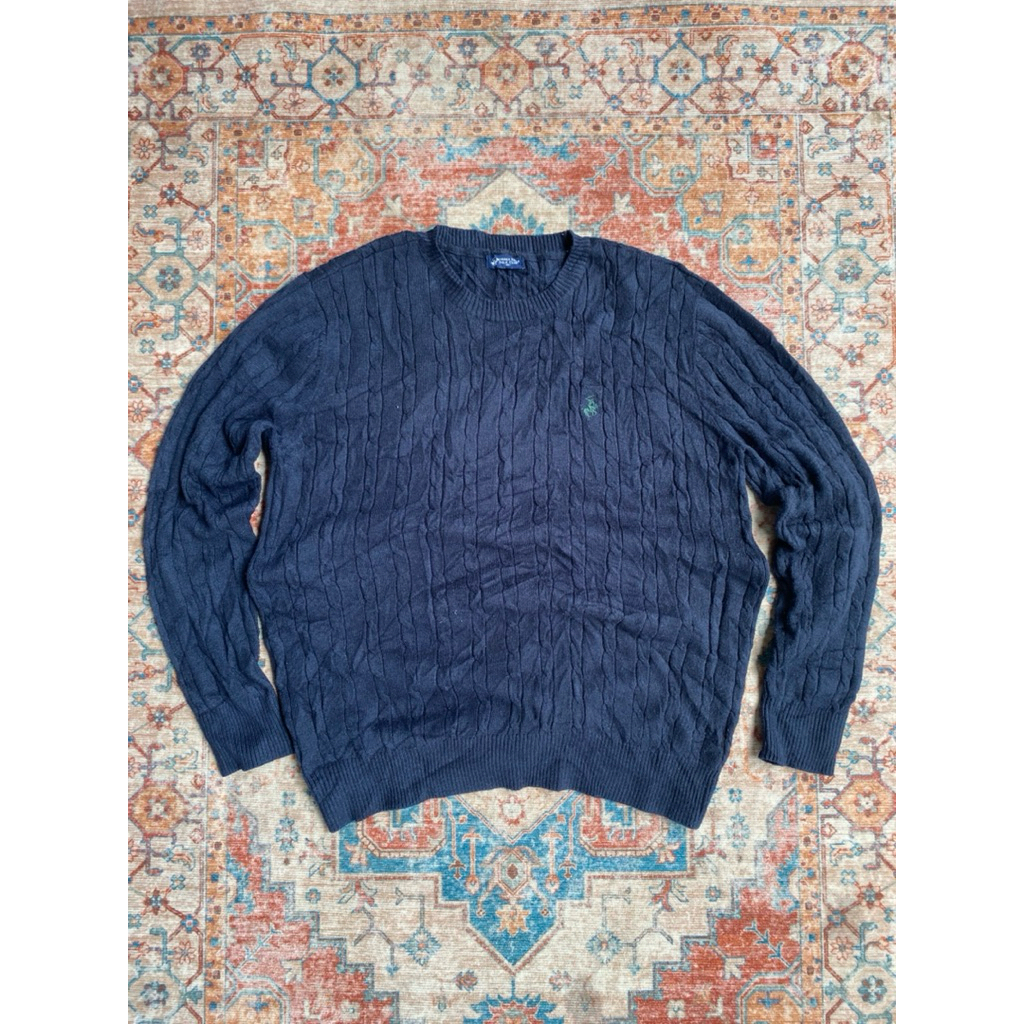 polo knit cable