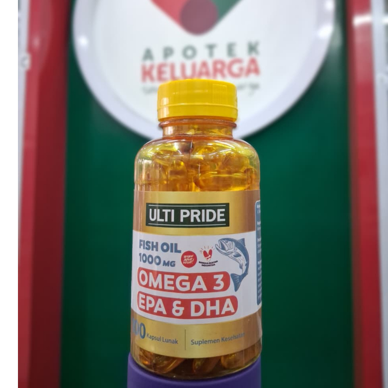 ULTIPRIDE FISH OIL OMEGA 3 EPA DAN DHA