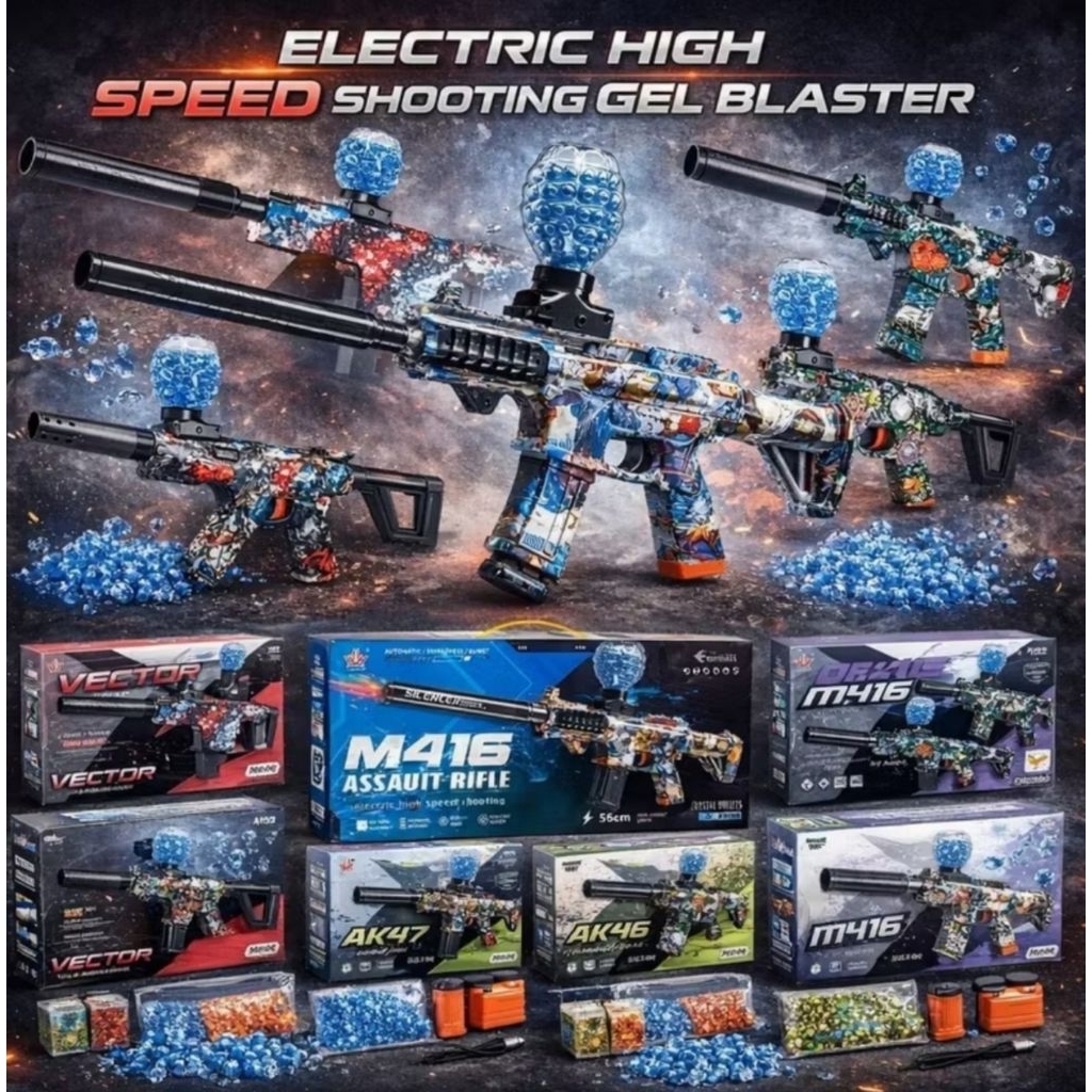Mainan tembakan gel blaster