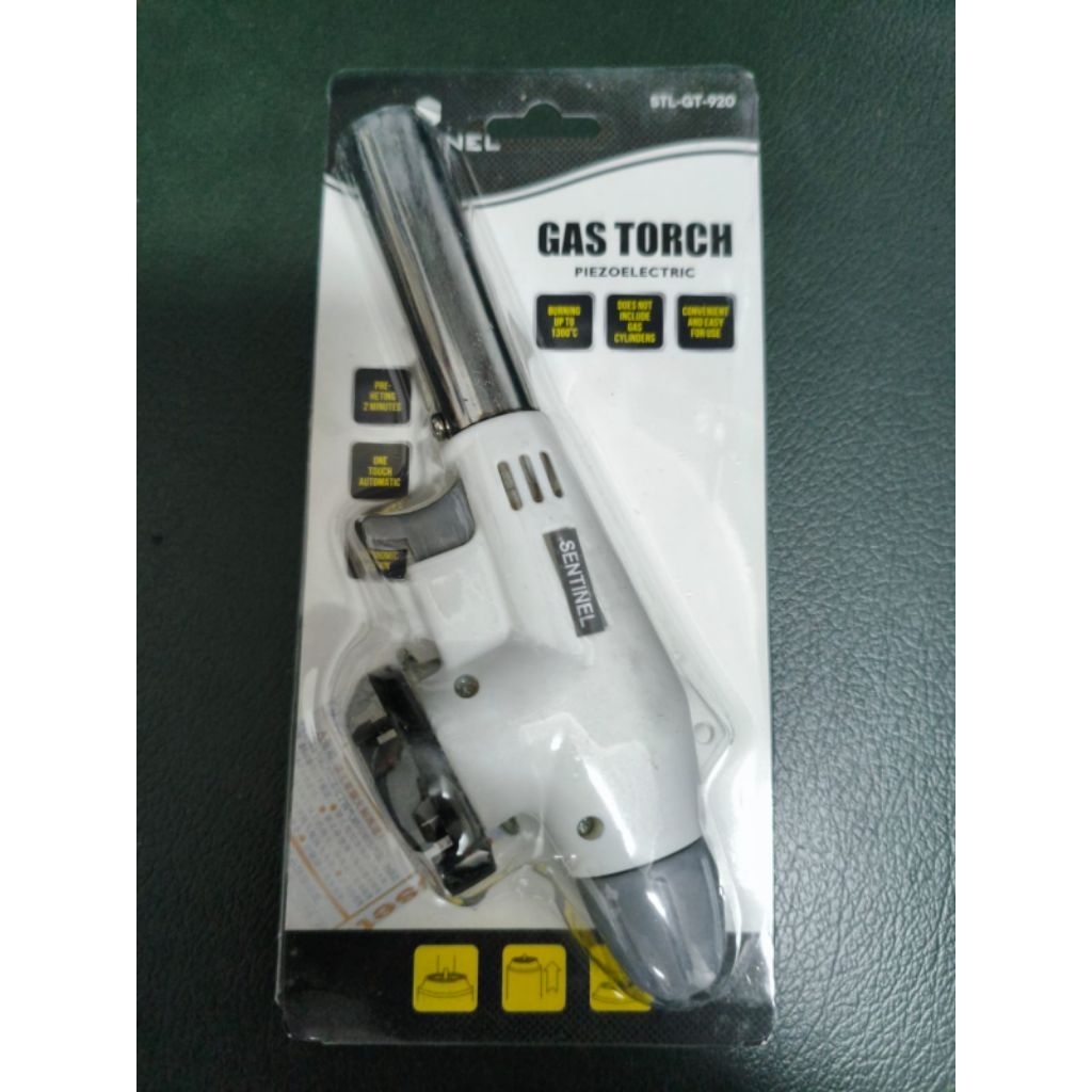 Gas Torch Piezoelectric Sentinel STLGF-920 / Torch Gas Burner / Korek Api Gas / Alat Bakar Dapur Por
