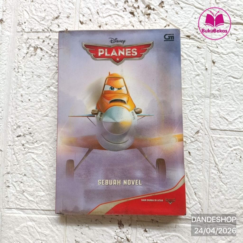 Disney Planes - Sebuah Novel - Buku Cerita Anak Bekas Preloved