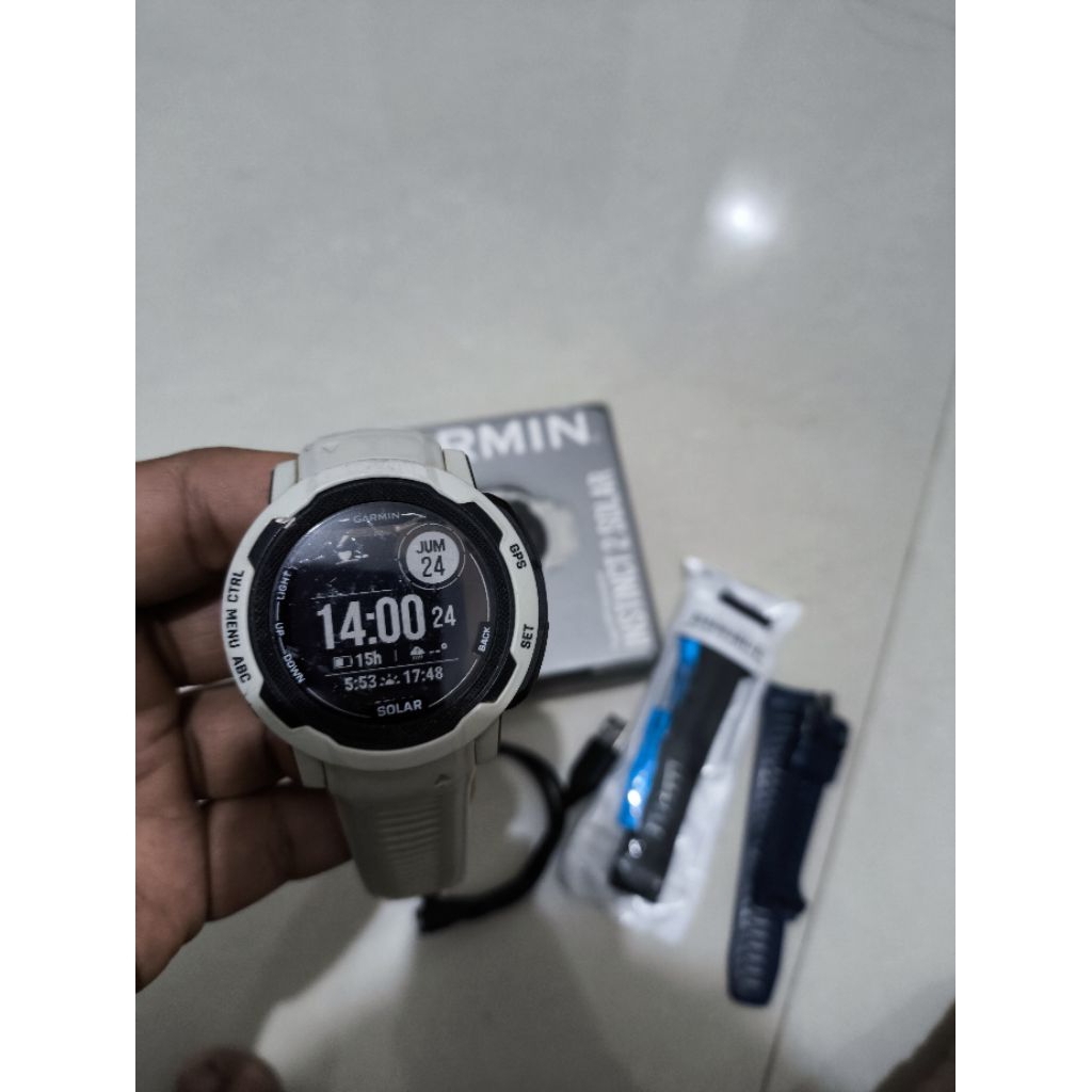 Jam tangan Garmin instinct 2 solar mulus