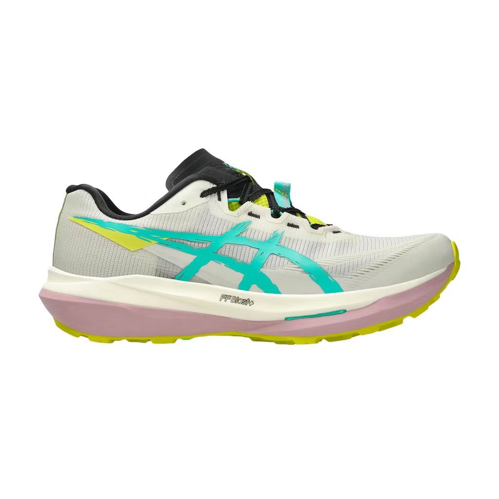 Asics Sepatu Trail Run Fujispeed 4 - Light Dust/Aurora Green