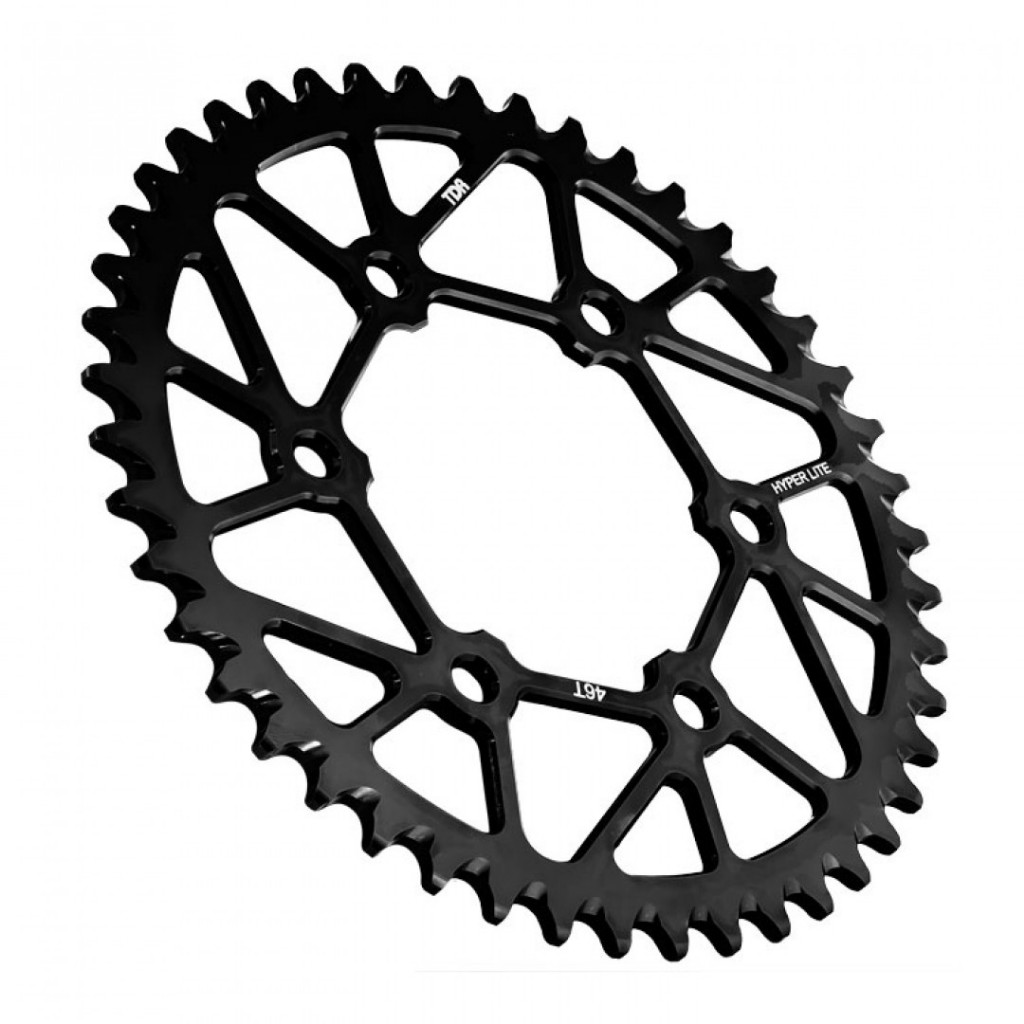 Gear Belakang R15 TDR Rear Sprocket 428-47T CNC 7075 Hyperlite for R15 / MX King