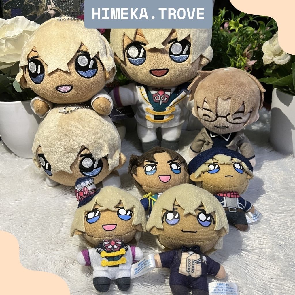 Plushie Detective Conan – Heiji Hattori, Tooru Amuro, Subaru Okiya