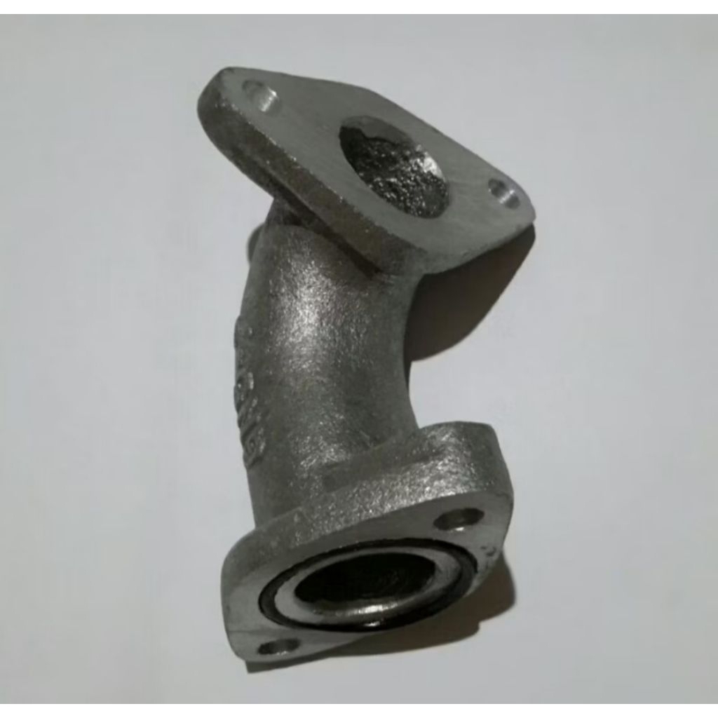 Manipul intake manipol insulator aluminium grand supra supra fit lama new legenda bengkok / miring k