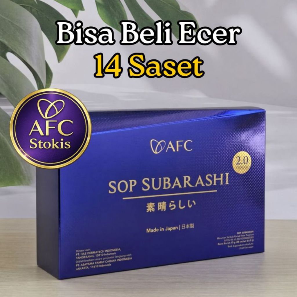 Sop Subarashi gold Original Afc Jepang