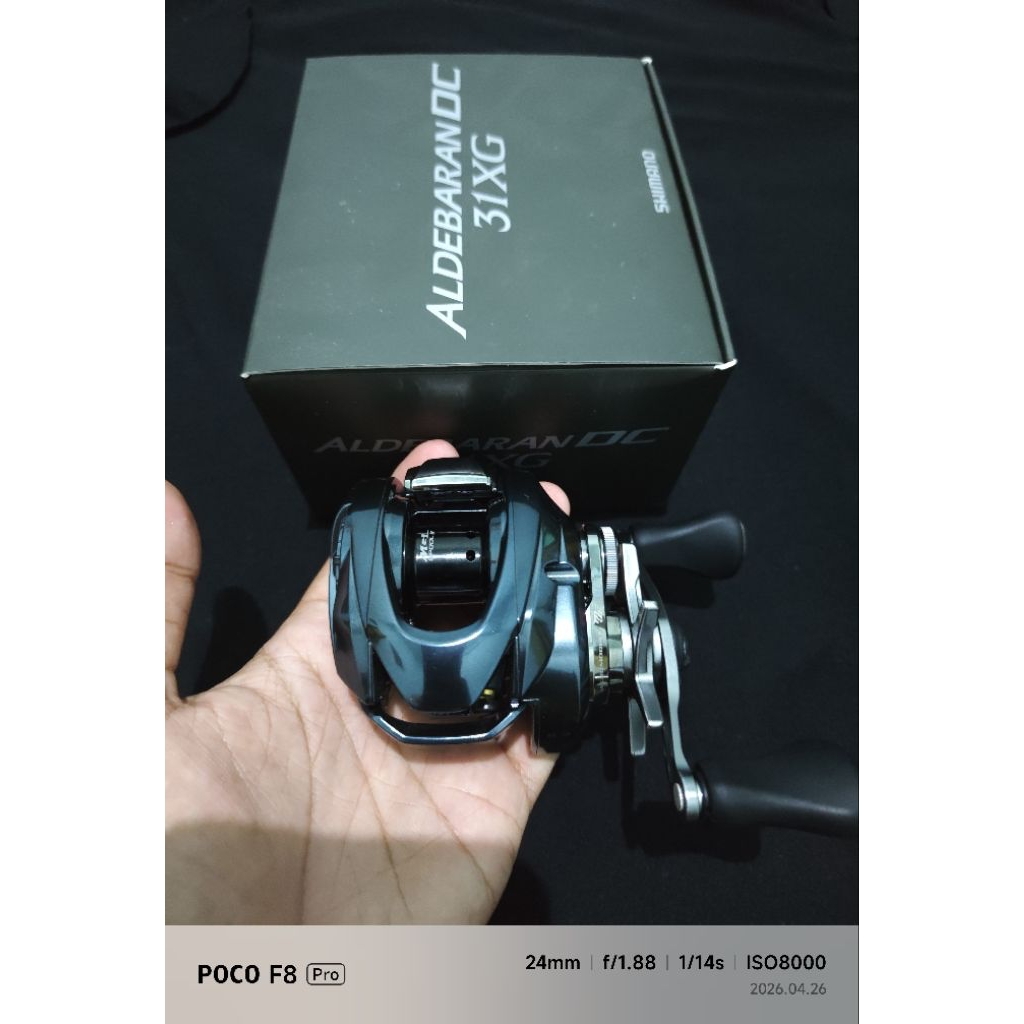 shimano aldebaran dc 31 Xg 2025 (second) kondisi 100% New like
