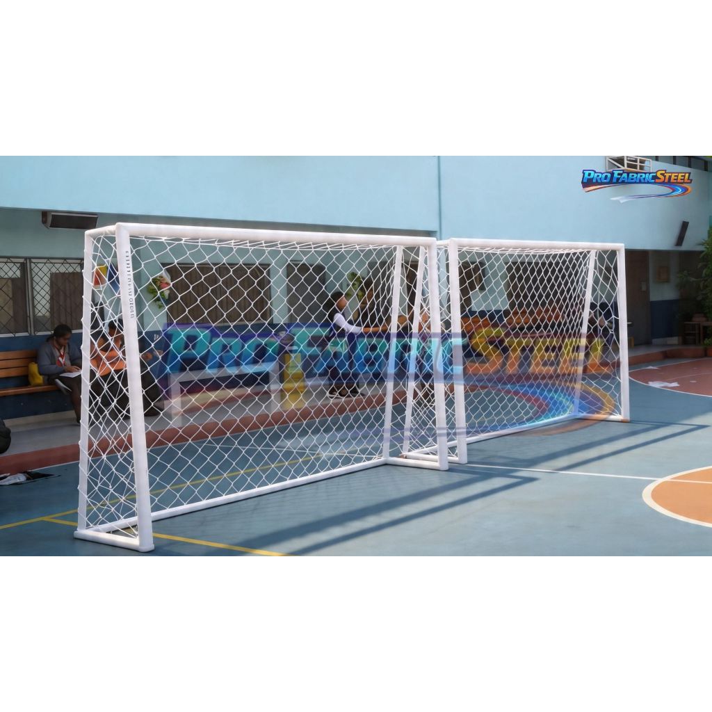 Tiang Gawang Futsal Portable 1 Set 2 Gawang – Gawang Futsal Bongkar Pasang Ukuran 2 x 3 Meter
