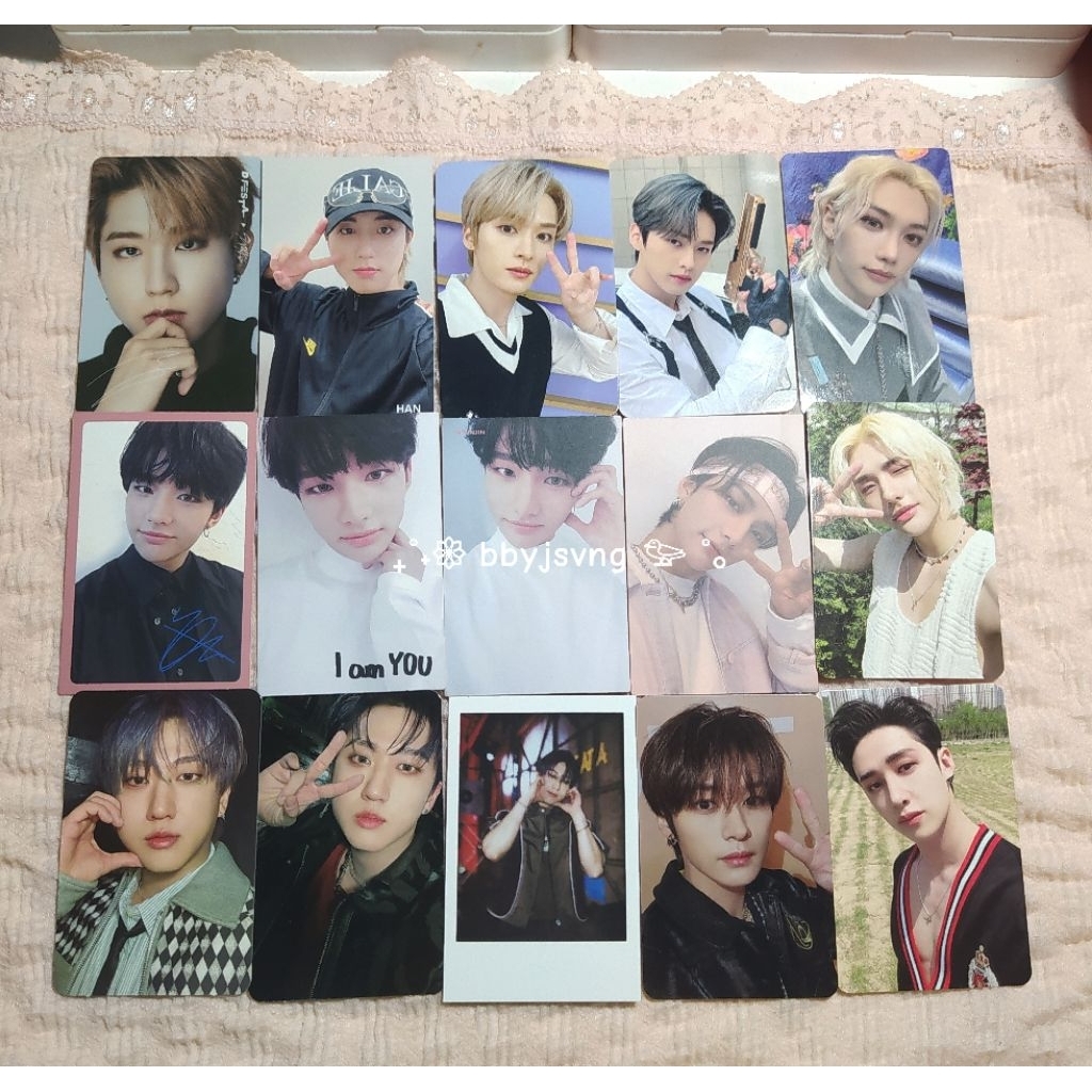 READY STOCK OFFICIAL STRAYKIDS SKZ PHOTOCARD PC LEE KNOW HAN JISUNG WITHDRAMA LIMITED STANDART APPMU