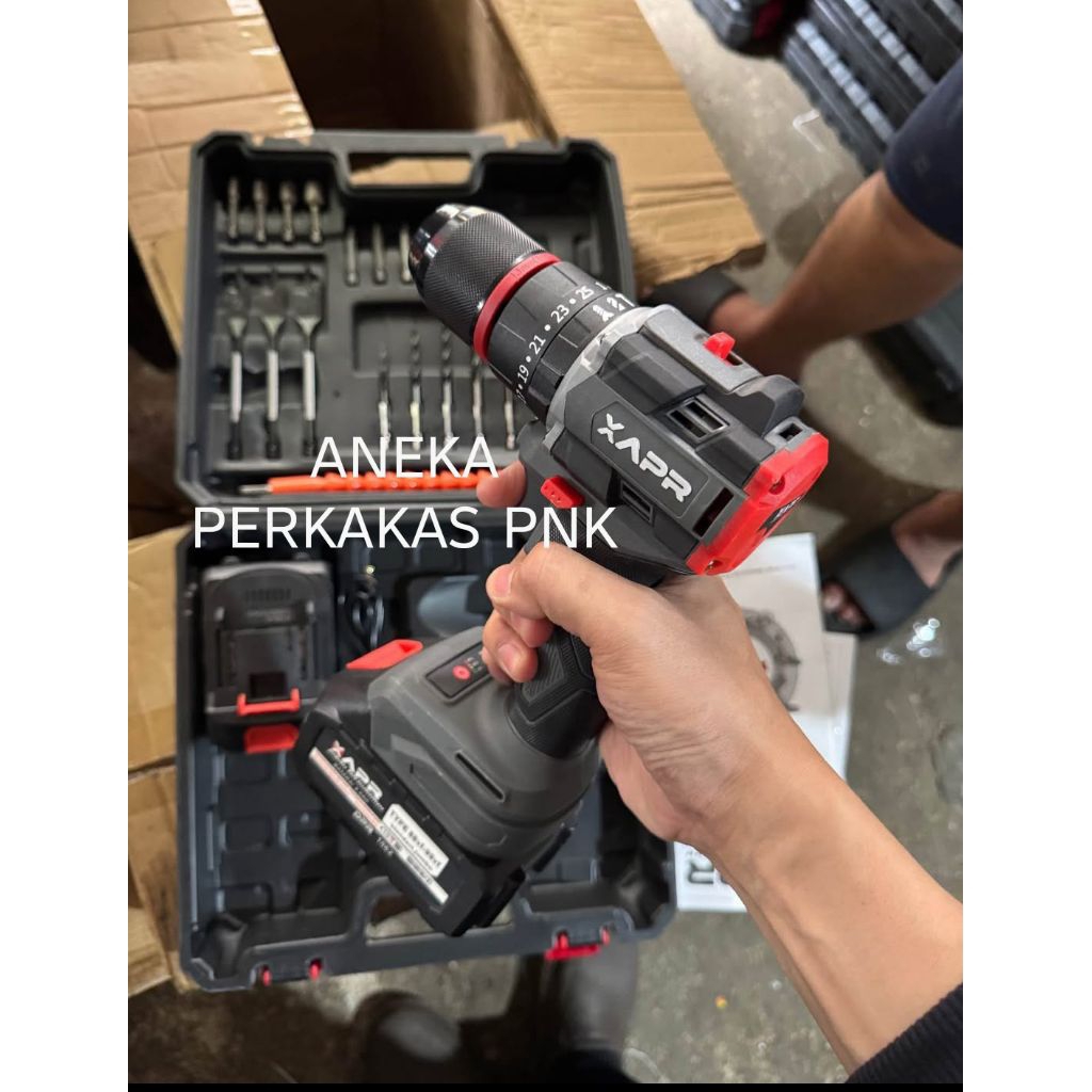 Bor cas impact batrai APR 88Vf 13mm tanpa arang