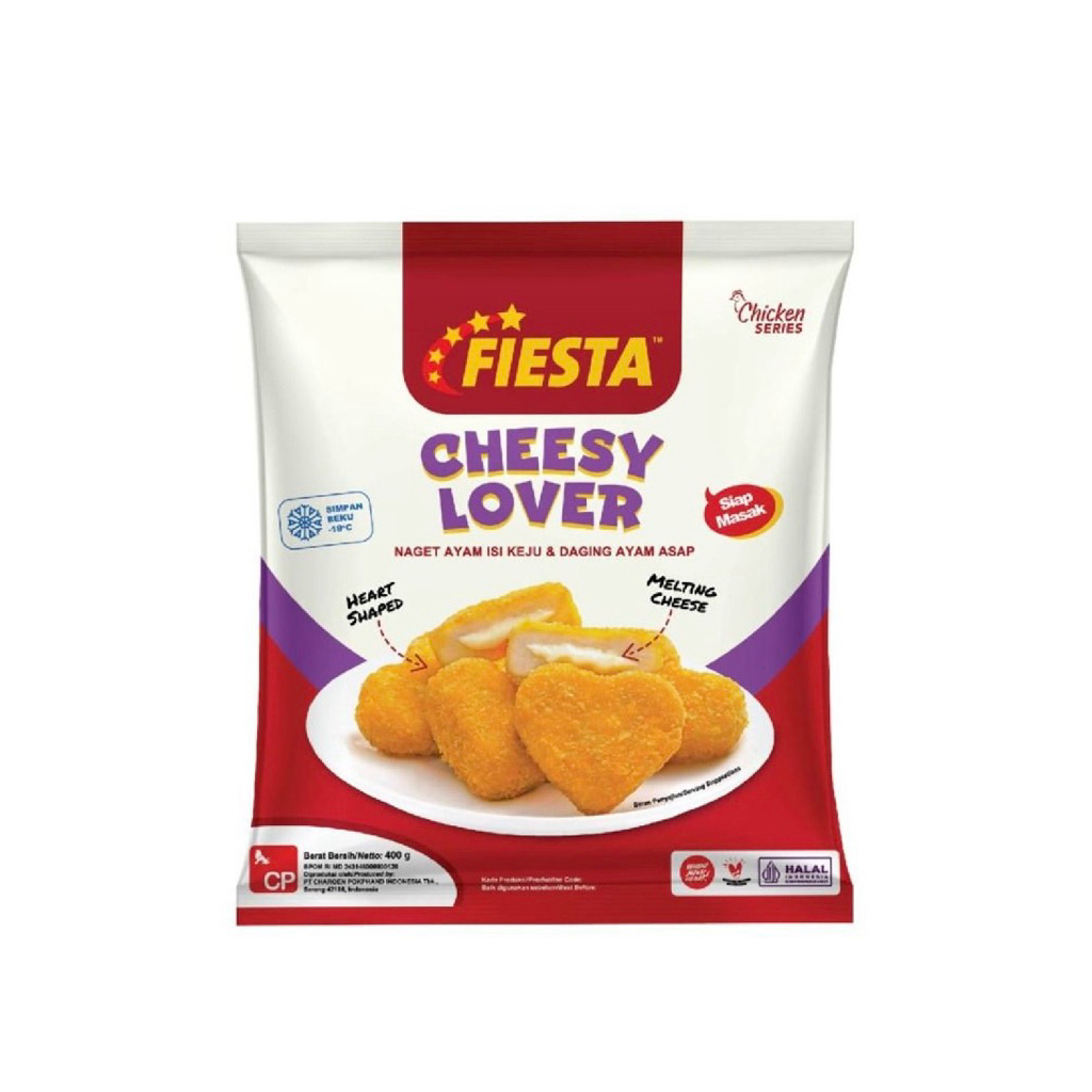 FIESTA CHEESY LOVER NUGGET 400gr