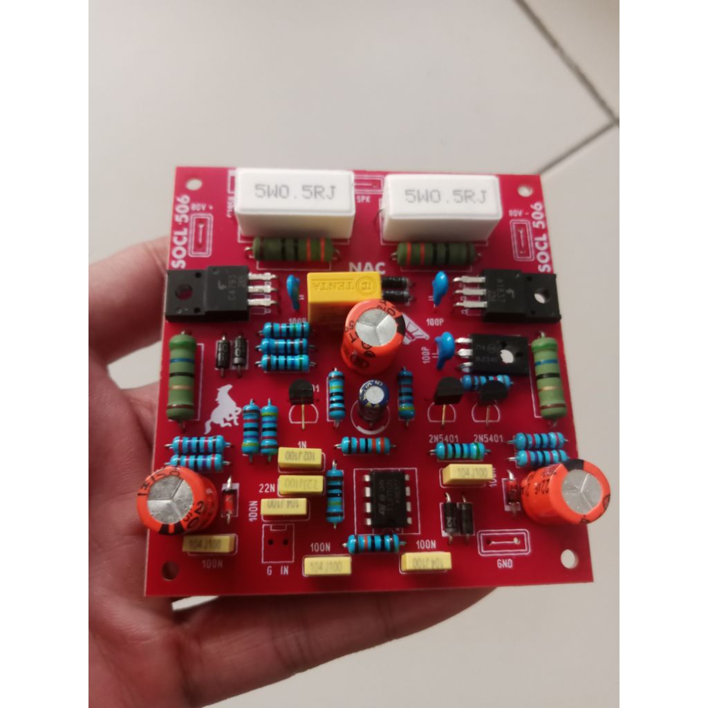 Kit Driver Amplifier SOCL 506 Mono