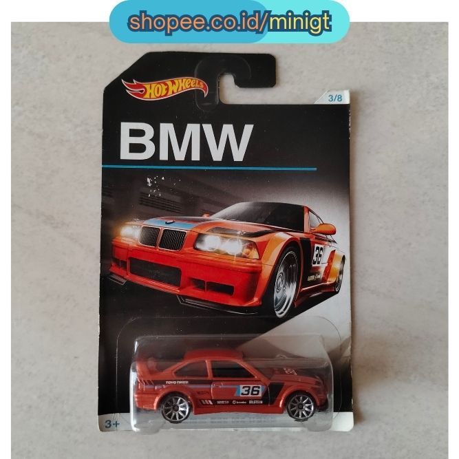Hot Wheels BMW M3 E36 Race / Oranye