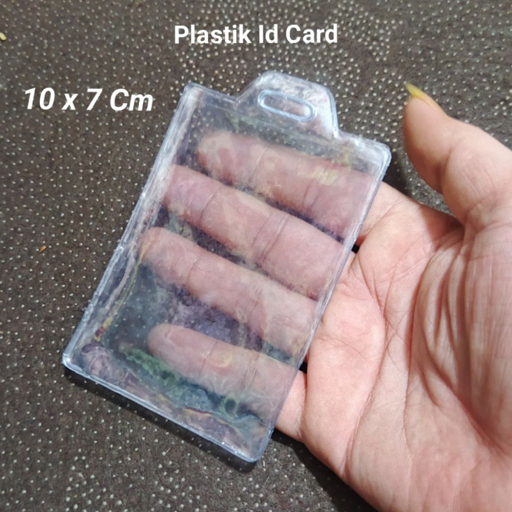 20 Pcs Plastik Id Card 10x7 Cm- Plastik Mika Tebal