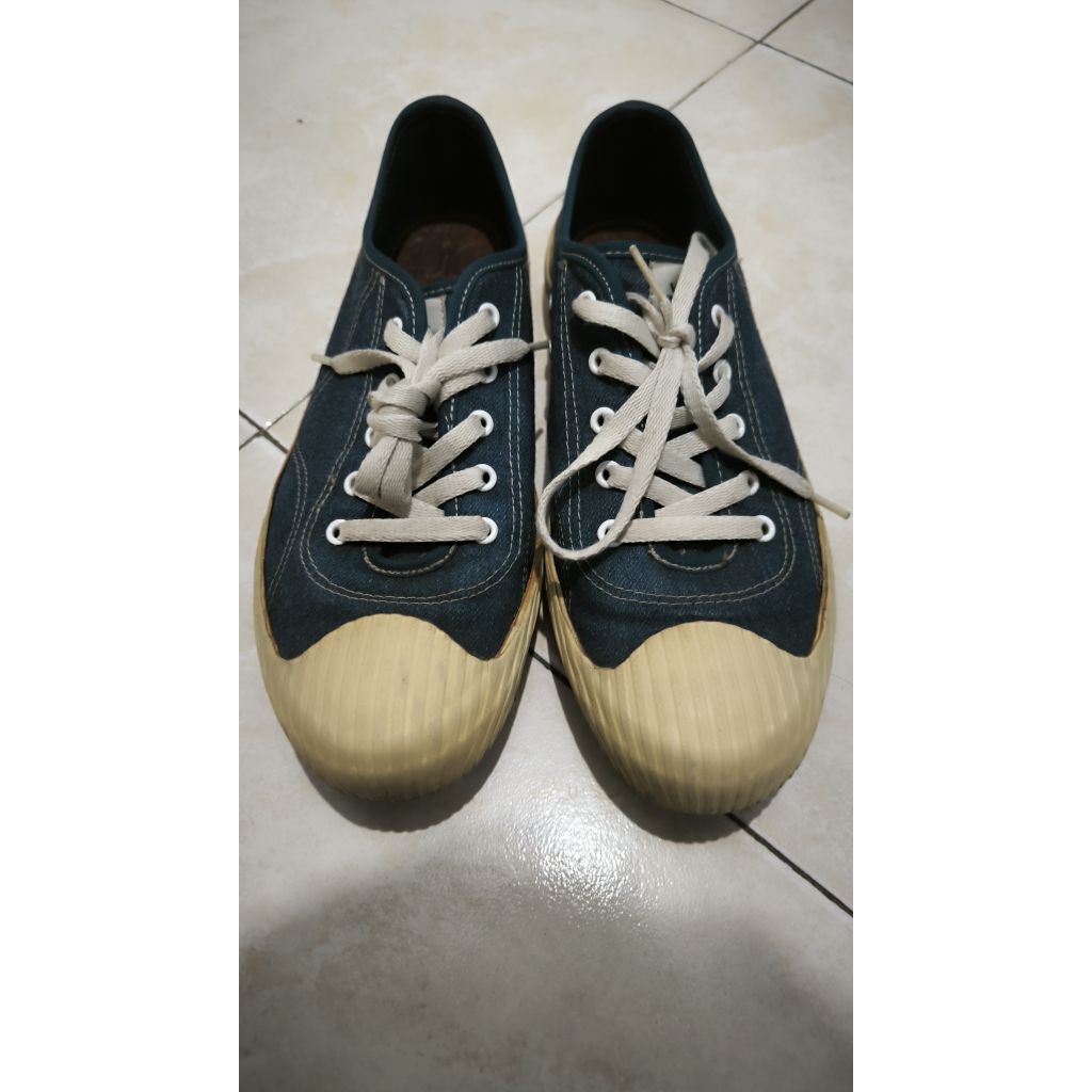sepatu sage footwear type III raw denim