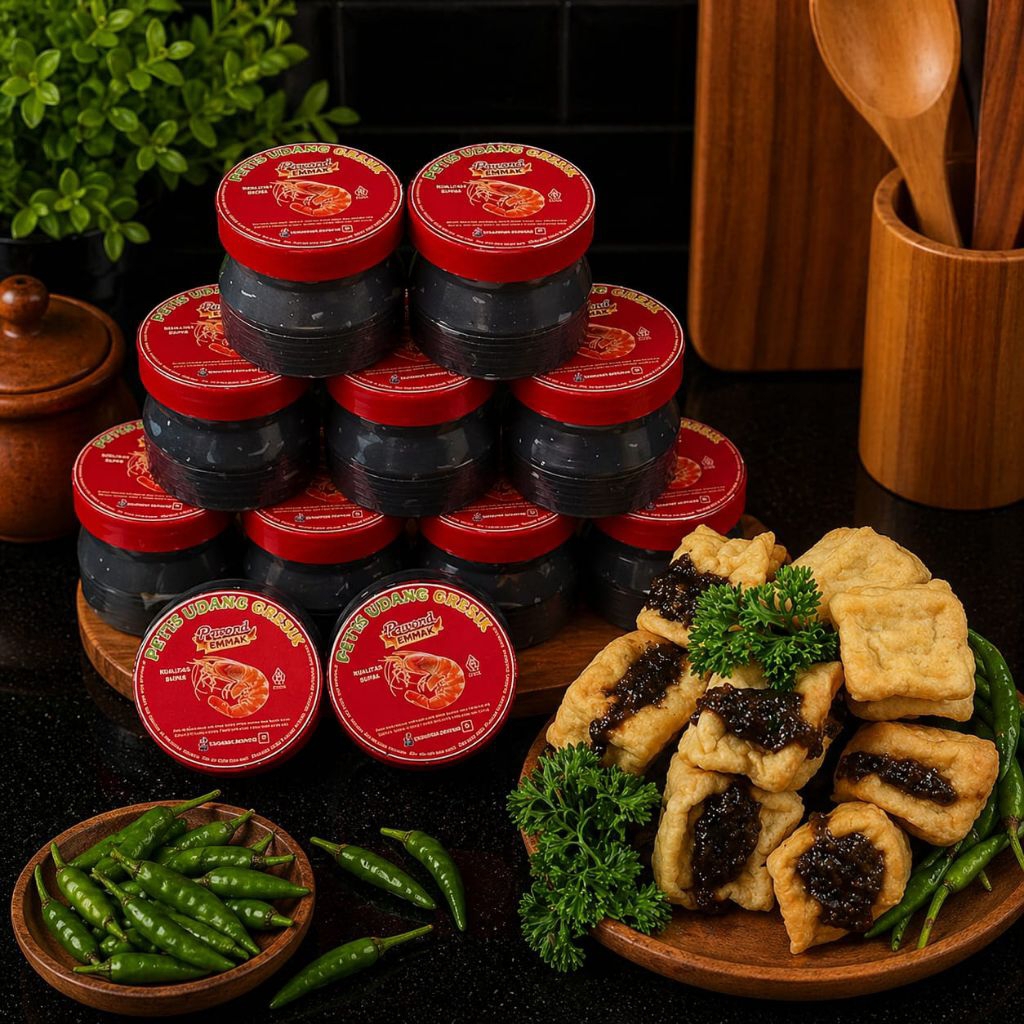 Isi 6Toples Petis Tahu–Petis Martabak Jadul–Petis Cocolan Gorengan– Petis Udang–Sudah Dibumbui Siap 