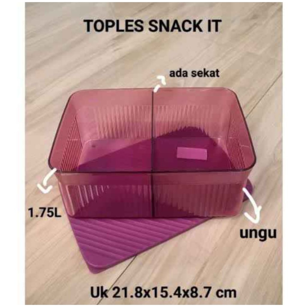 Snack It Tupperware