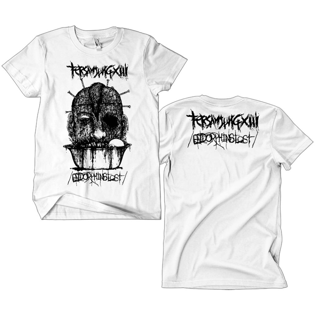 Kaos Band Punk Tersanjung 13 - Endorphins Lost putih