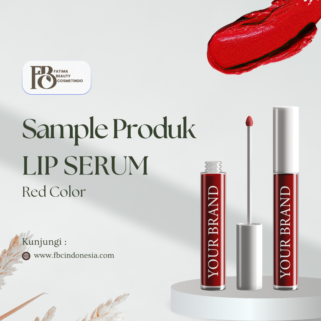 Sampel Kosmetik Lip Serum Maklon Skincare
