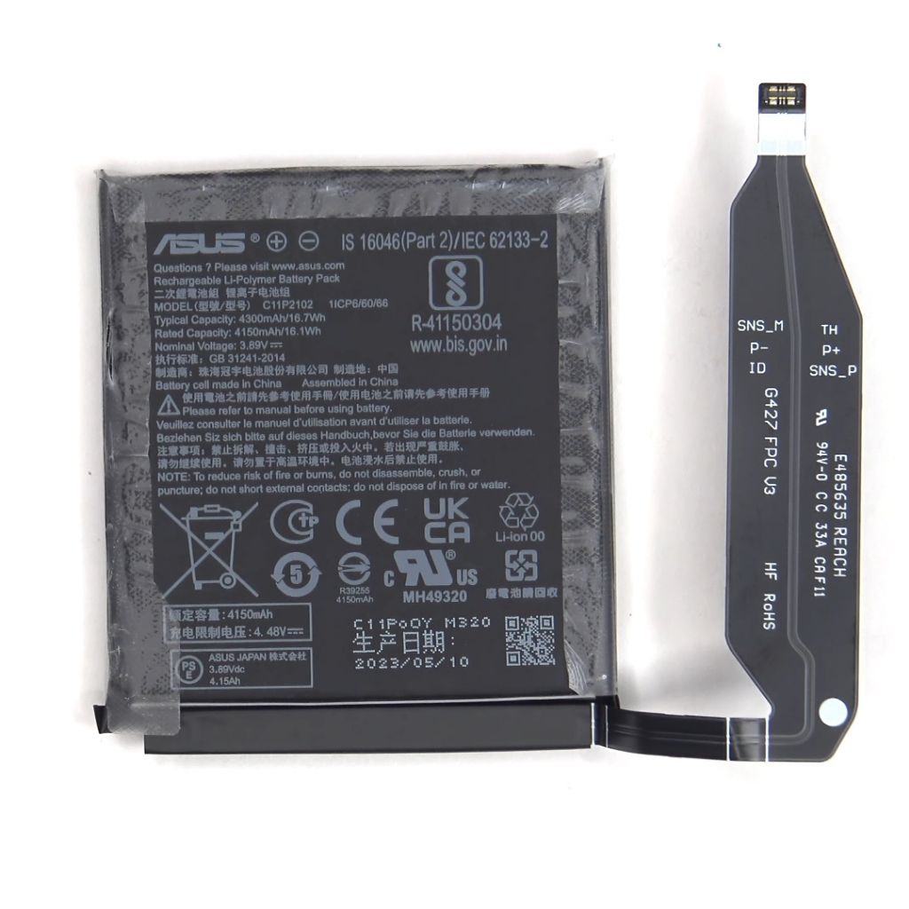 baterai hp asus zenfone 10 original copotan