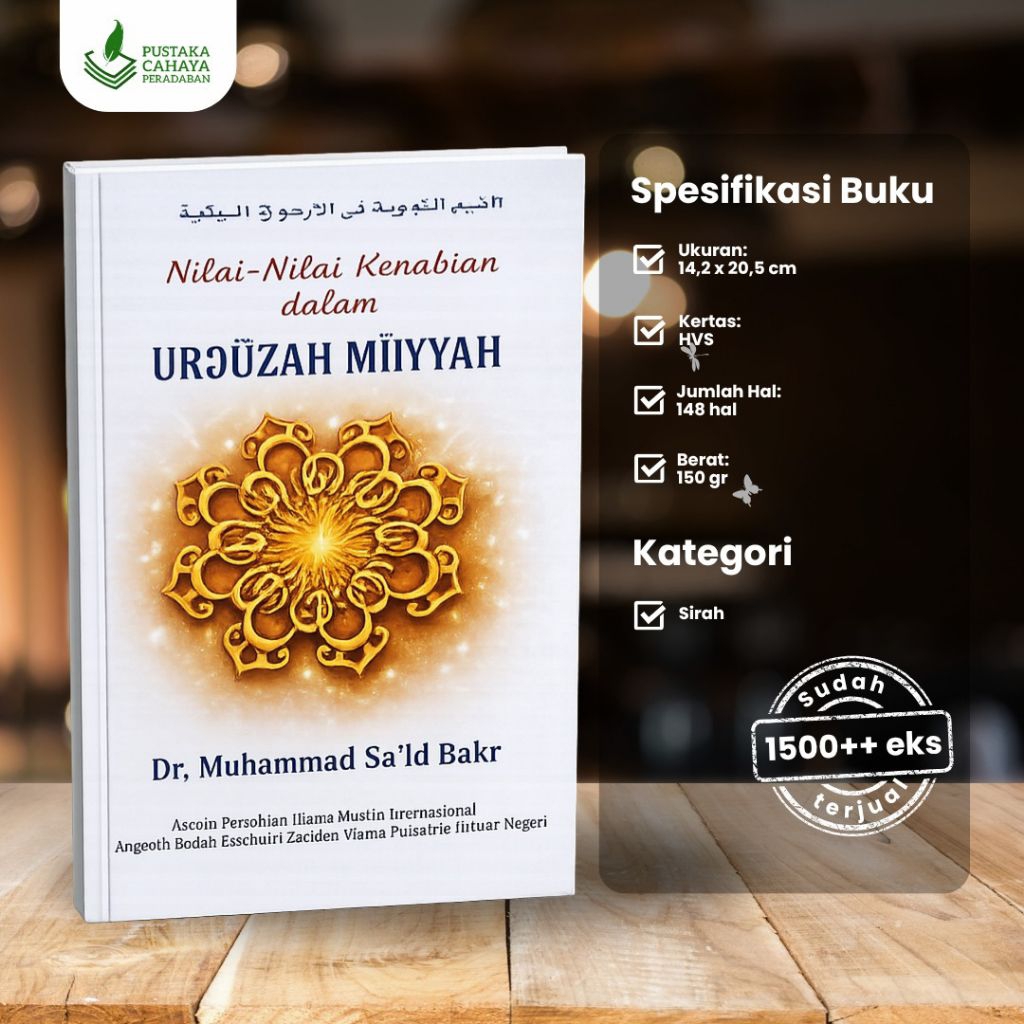 Sirah Nabawiyah-Nilai Kenabian Dalam Urjuzah Miiyah-Dr Muhammad Sa'id Bakr-Pustaka Cahaya Peradaban