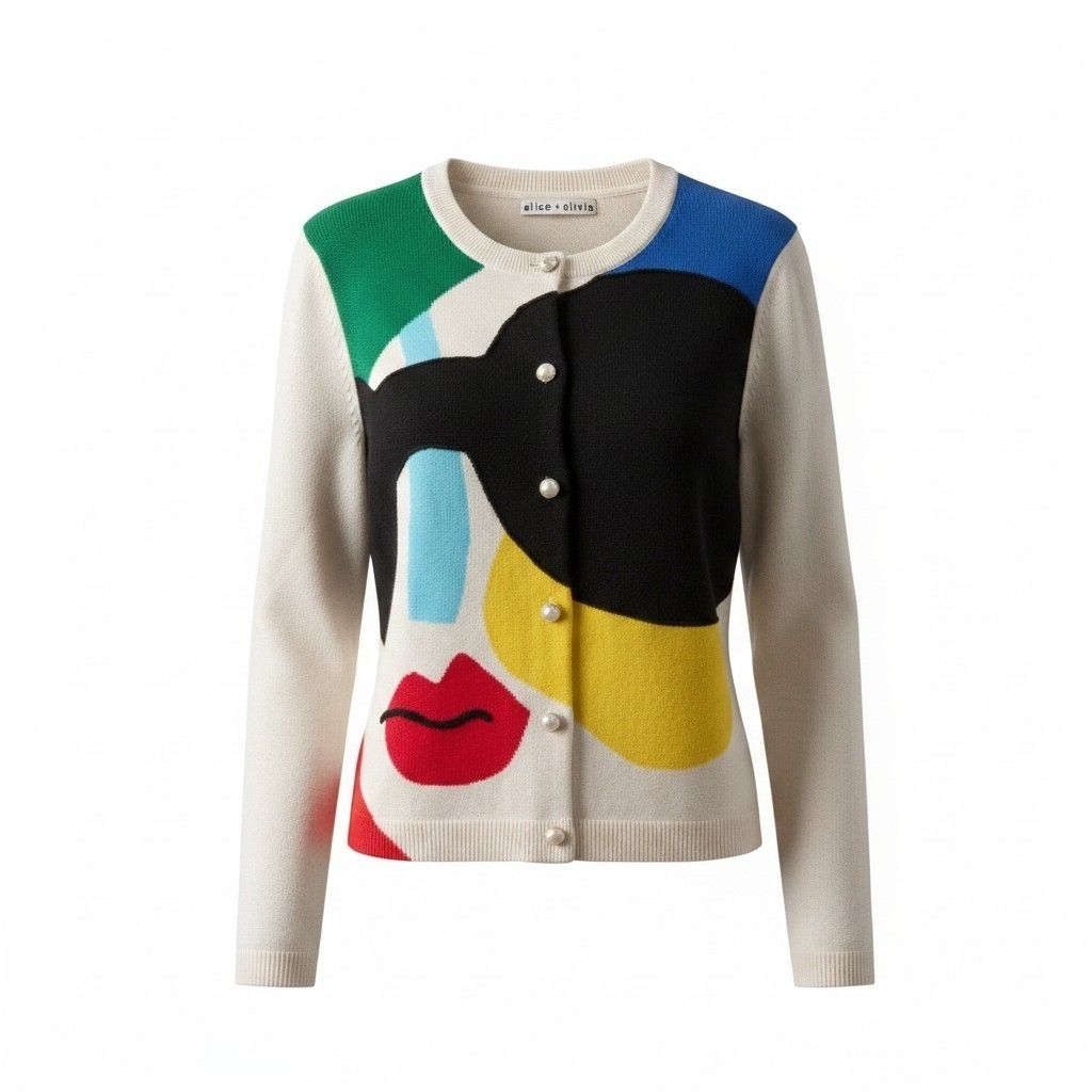 preloved like new alice + olivia cardigan
