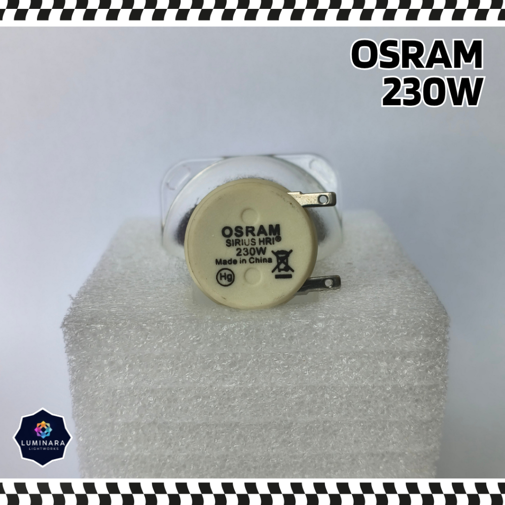 Bohlam Beam 230W OSRAM – Lampu Moving Head 230W Original, Sparepart Universal Beam 230W