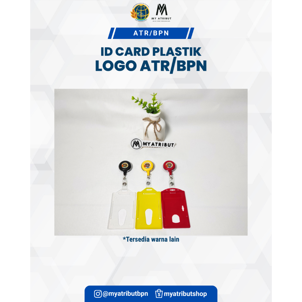 Id Card Name Tag ATR/BPN