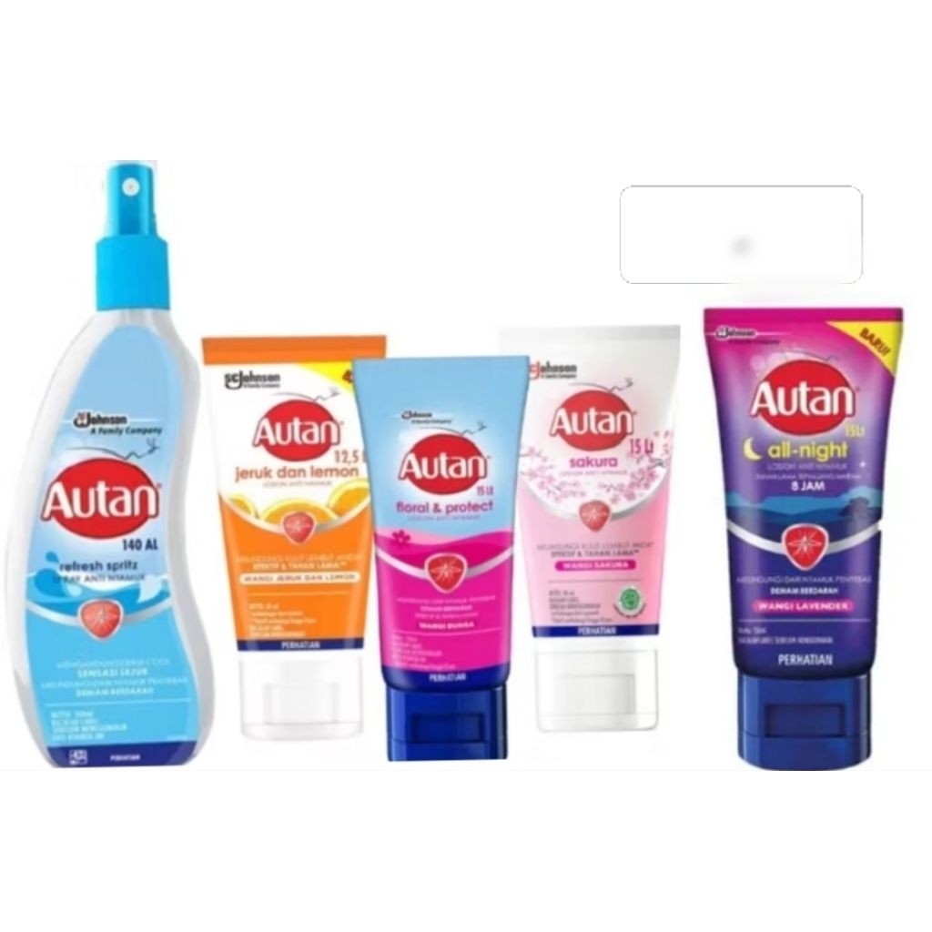 autan anti nyamuk lotion/ spray