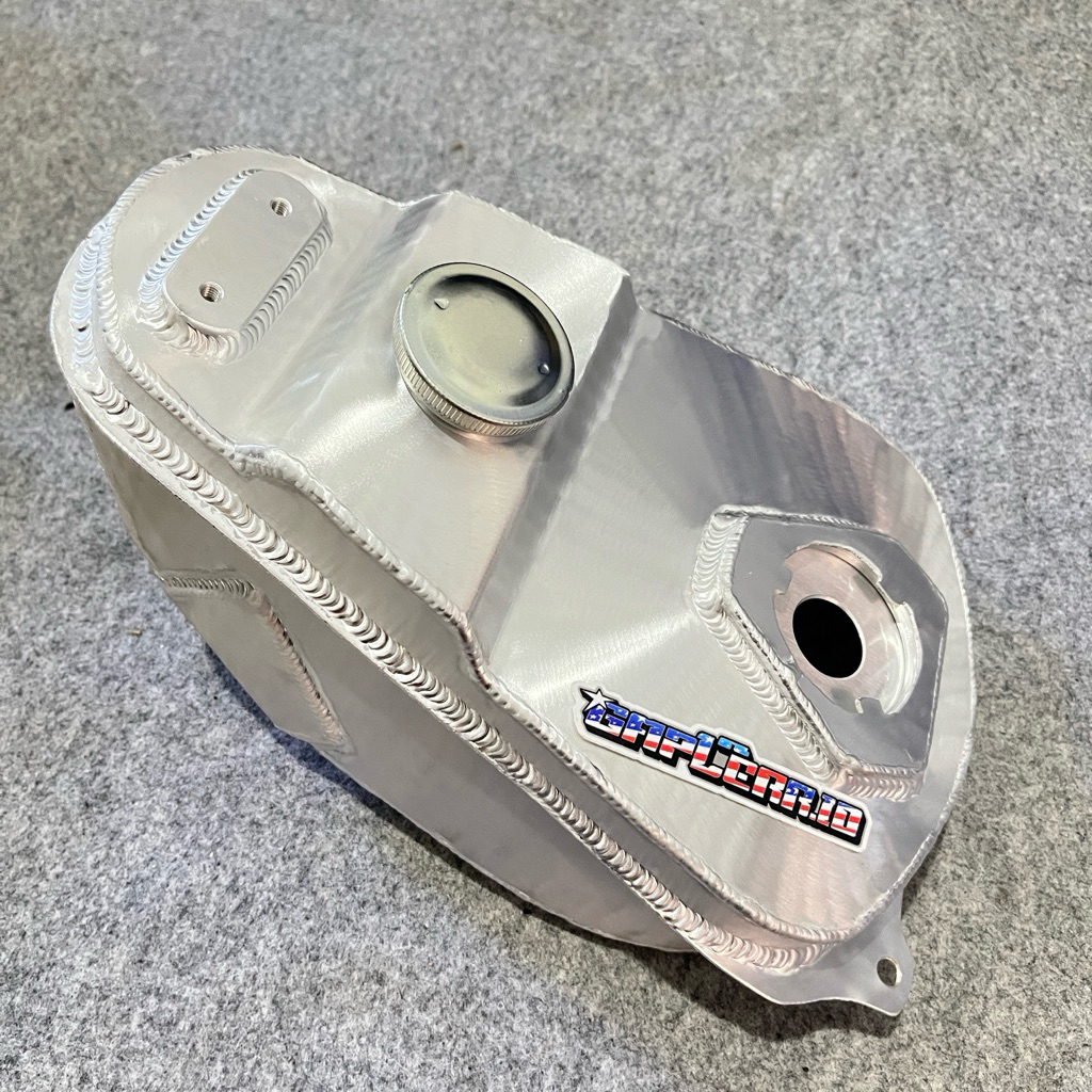Tanki Tangki Alumunium Supra X Supra Fit Supra 100 Wave 100 Original Thailand