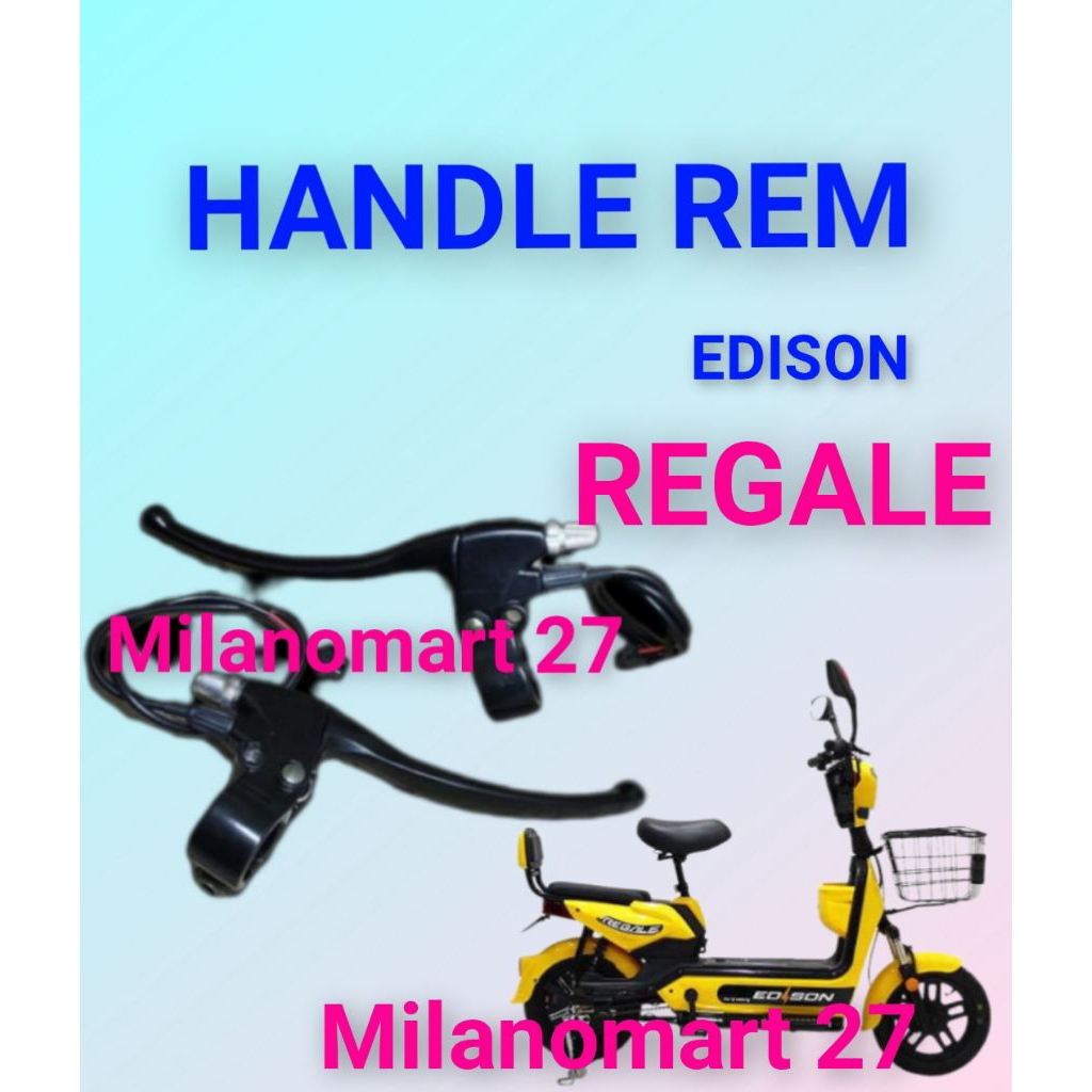 handle rem sepeda listrik edison regale handel rem sepeda listrik edison regale