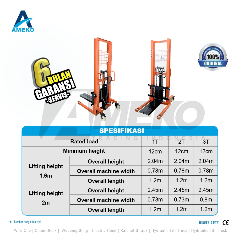 HAND STACKER AMEKO