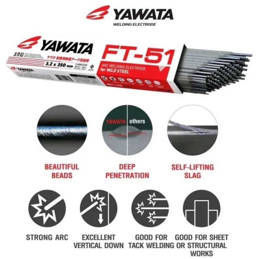 Kawat Las Yawata FT-51 3.2 - 5kg